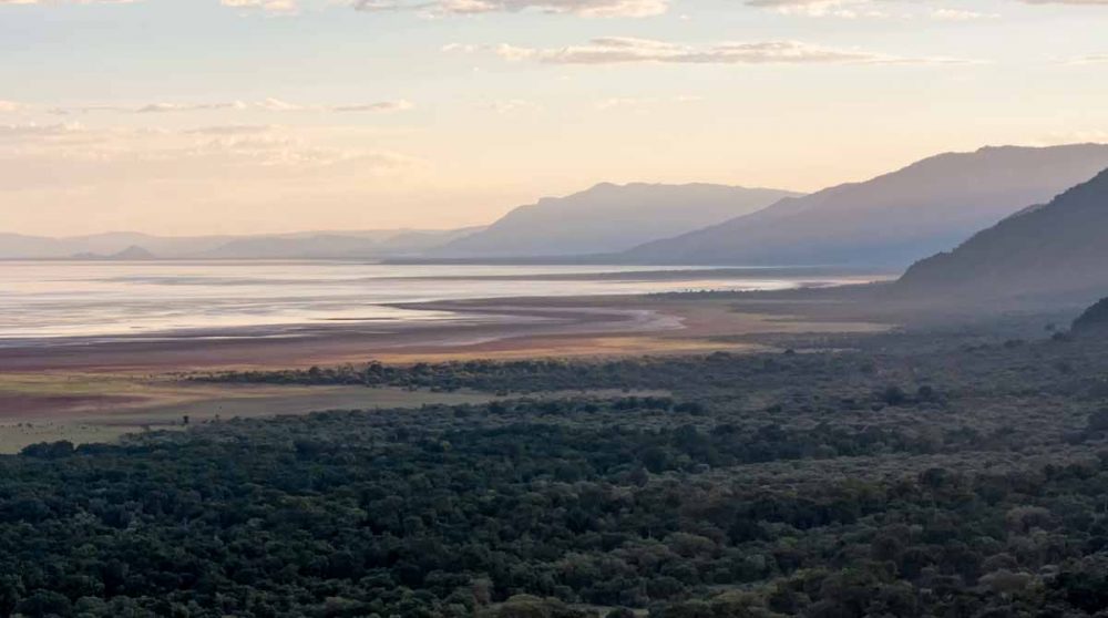 Un panorama le matin