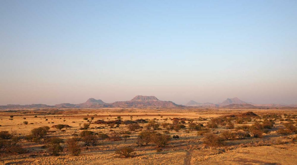 Une vue sur le Damaraland