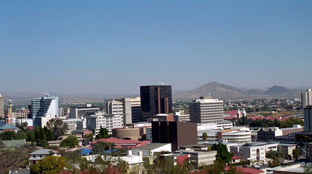 Windhoek, capitale de la Namibie